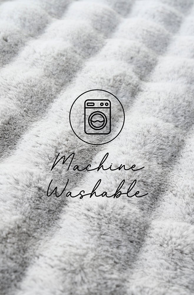 Bubble Silver - Machine Washable Rug - Floorsome - Bubble - Machine Washable Rugs - BUB - SILVER - 140X70 - Bubble - Machine Washable Rugs