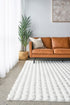 Bubble White - Machine Washable Rug - Floorsome - Bubble - Machine Washable Rugs - BUB - WHITE - 140X70 - Bubble - Machine Washable Rugs