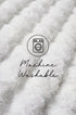 Bubble White Round - Machine Washable Rug - Floorsome - Bubble - Machine Washable Rugs - BUB - WHITE - 100X100 - Bubble - Machine Washable Rugs