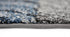 Cala Blue Chevron Textured Pile Rug - Floorsome - Modern