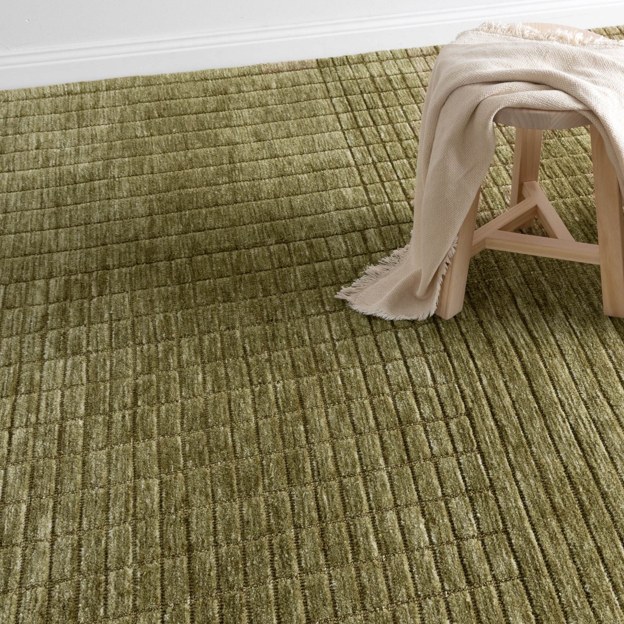 Canyon Green Carved Rug - Floorsome - Area Rug - CANY50802 - Area Rug