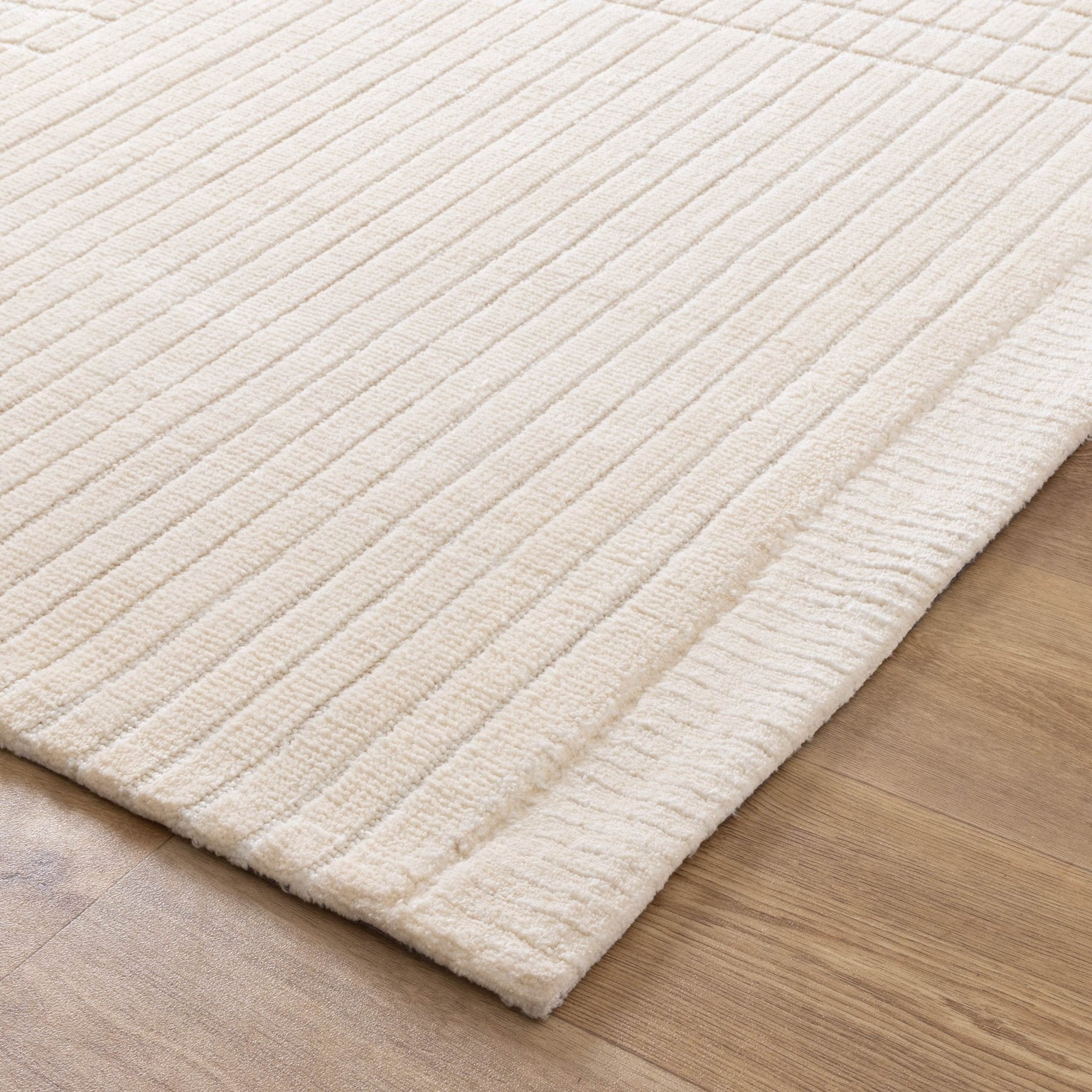 Canyon Ivory Carved Rug - Floorsome - Area Rug - CANY50805 - Area Rug