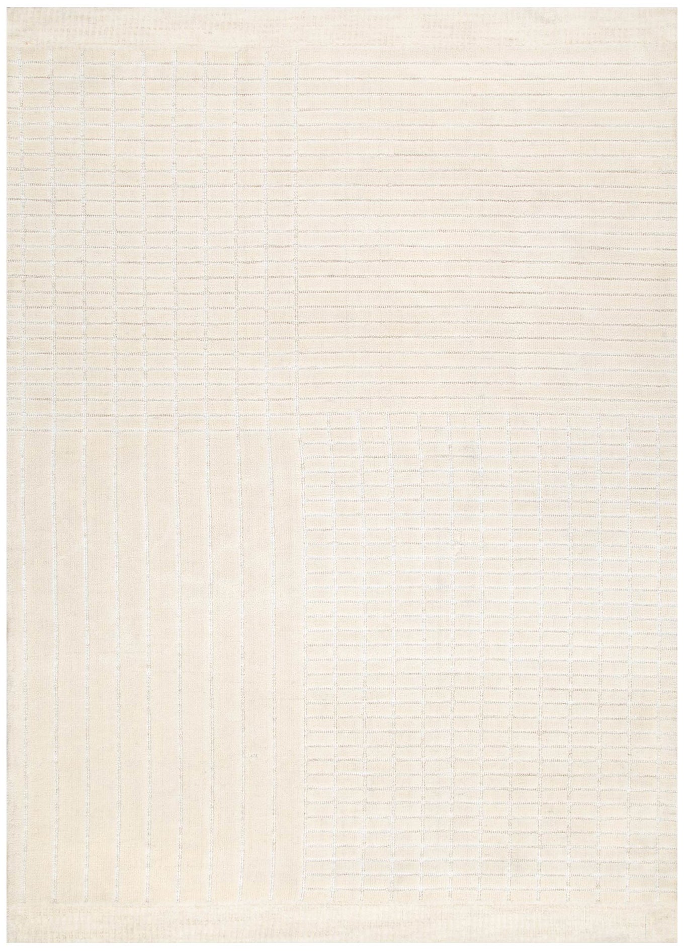 Canyon Ivory Carved Rug - Floorsome - Area Rug - CANY50805 - Area Rug