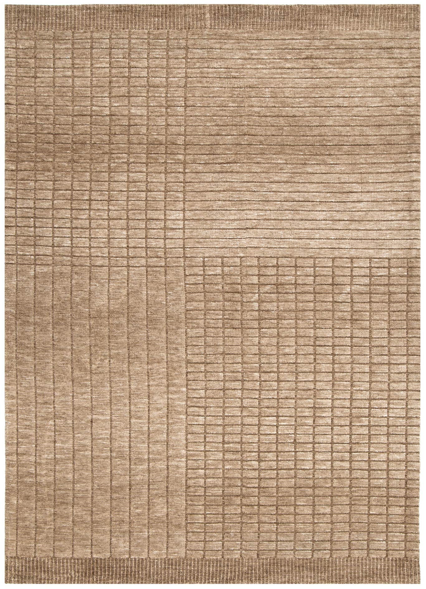 Canyon Warm Sand Carved Rug - Floorsome - Area Rug - CANY50803 - Area Rug