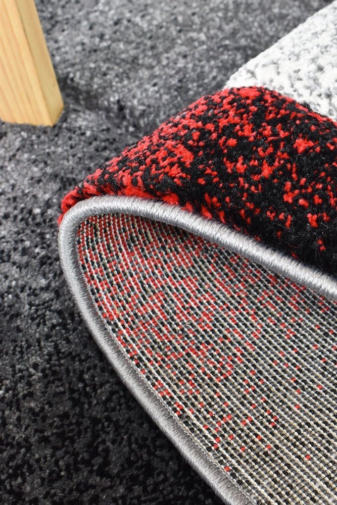 Capella 54B Grey Red - Floorsome - MODERN - NOVA - E054B - GREY - RED - 80X300 - MODERN
