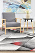 Capella 54B Grey Red - Floorsome - MODERN - NOVA - E054B - GREY - RED - 80X300 - MODERN