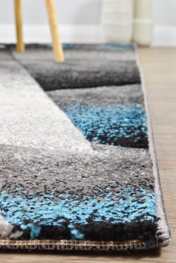 Capella 54B Grey Turquoise - Floorsome - MODERN - NOVA - E054B - GREY - TURQ - 80X300 - MODERN