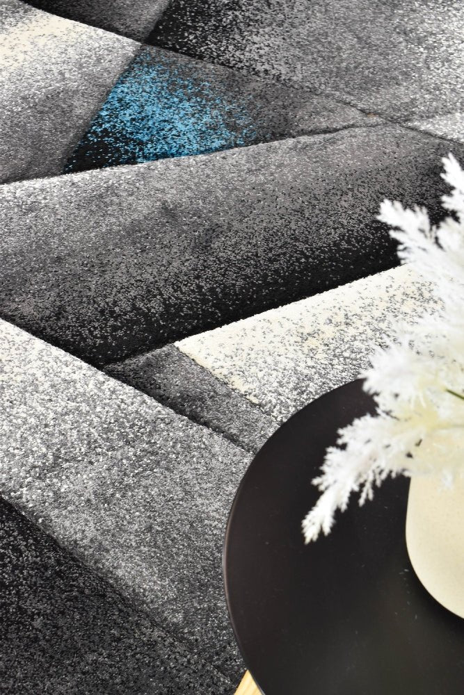 Capella 54B Grey Turquoise - Floorsome - MODERN - NOVA - E054B - GREY - TURQ - 80X300 - MODERN