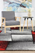 Capella 97A Grey Red - Floorsome - MODERN - NOVA - E097A - GREY - RED - 80X300 - MODERN