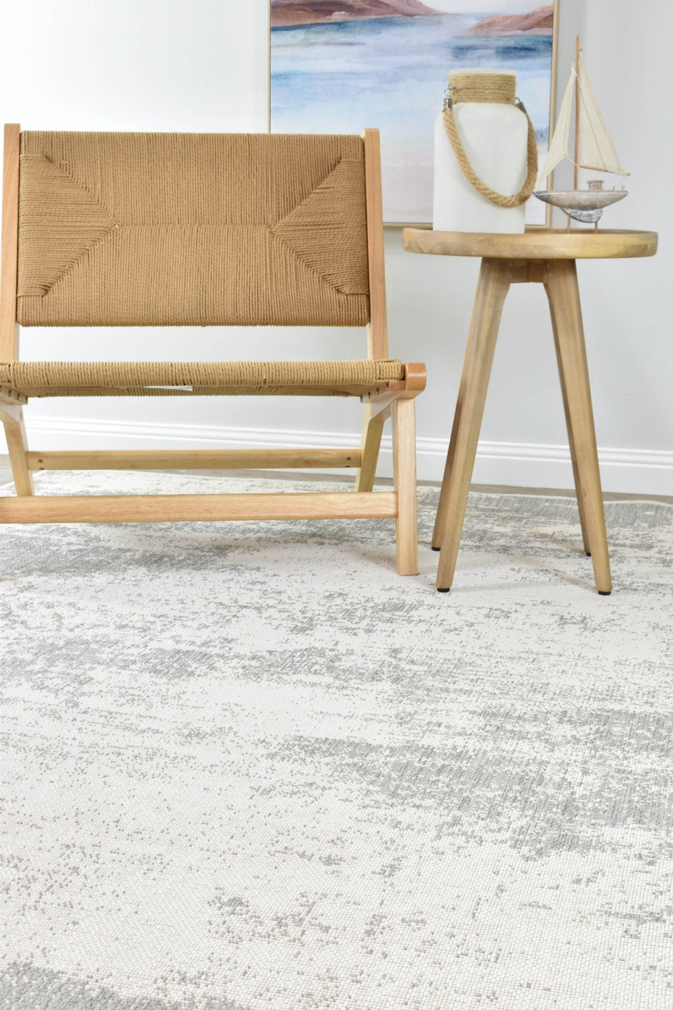 Carmel 28346 064 Silver White - Floorsome - INDOOR/OUTDOOR - CARMEL - 28346 - 064 - 160X230 - INDOOR/OUTDOOR