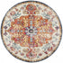 Carnival White Transitional Round Rug - Floorsome - Modern - EVO - 254 - WHI - 150X150 - Modern