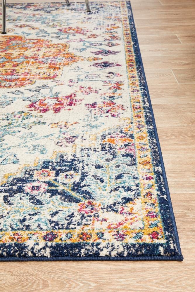 Carnival White Transitional Rug - Floorsome - Modern - EVO - 254 - WHI - 230X160 - Modern