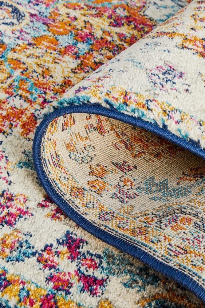 Carnival White Transitional Runner Rug - Floorsome - Modern - EVO - 254 - WHI - 300X80 - Modern
