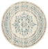 Century 922 White Round Rug - Floorsome - Modern - CEN - 922 - WHT - 150X150 - Modern