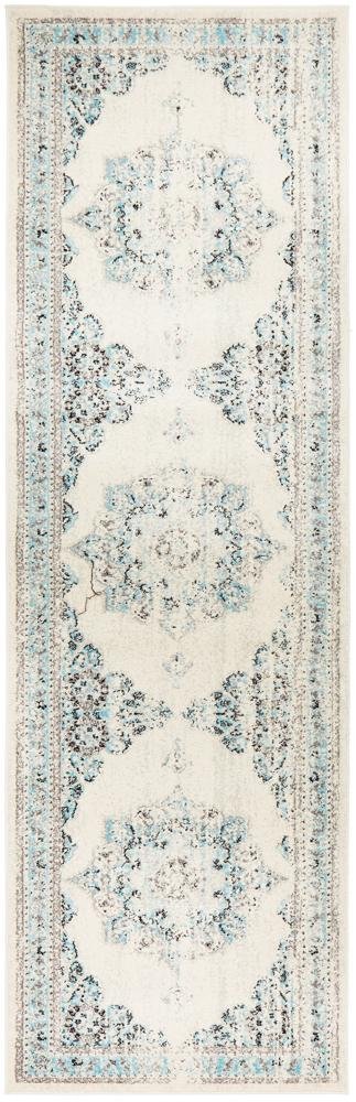 Century 922 White Rug - Floorsome - Modern - CEN - 922 - WHT - 300X80 - Modern