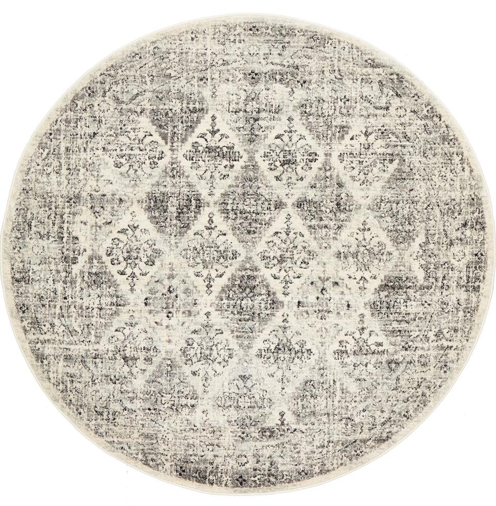 Century 999 Grey Round Rug - Floorsome - Century Collection - CEN - 999 - GREY - 150X150 - Century Collection