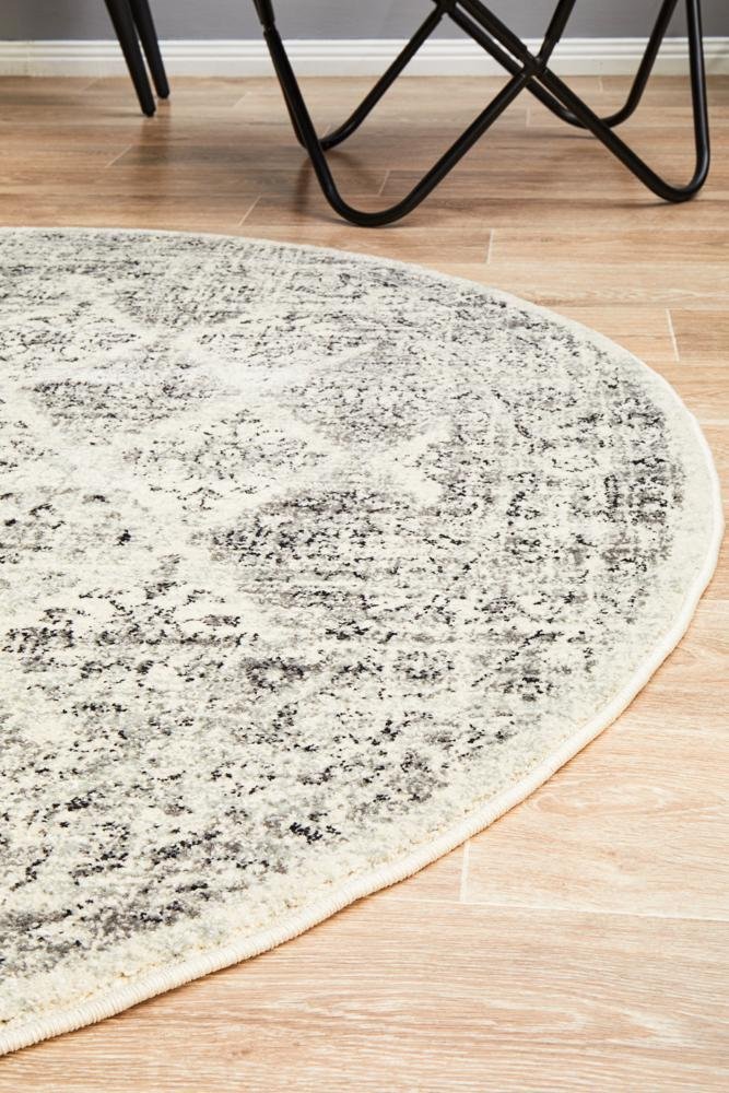 Century 999 Grey Round Rug - Floorsome - Century Collection - CEN - 999 - GREY - 150X150 - Century Collection