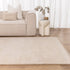 Charleston Hand - Knotted Wool Rug Beige - Floorsome - Area Rug - CHAR160MBEI - Area Rug
