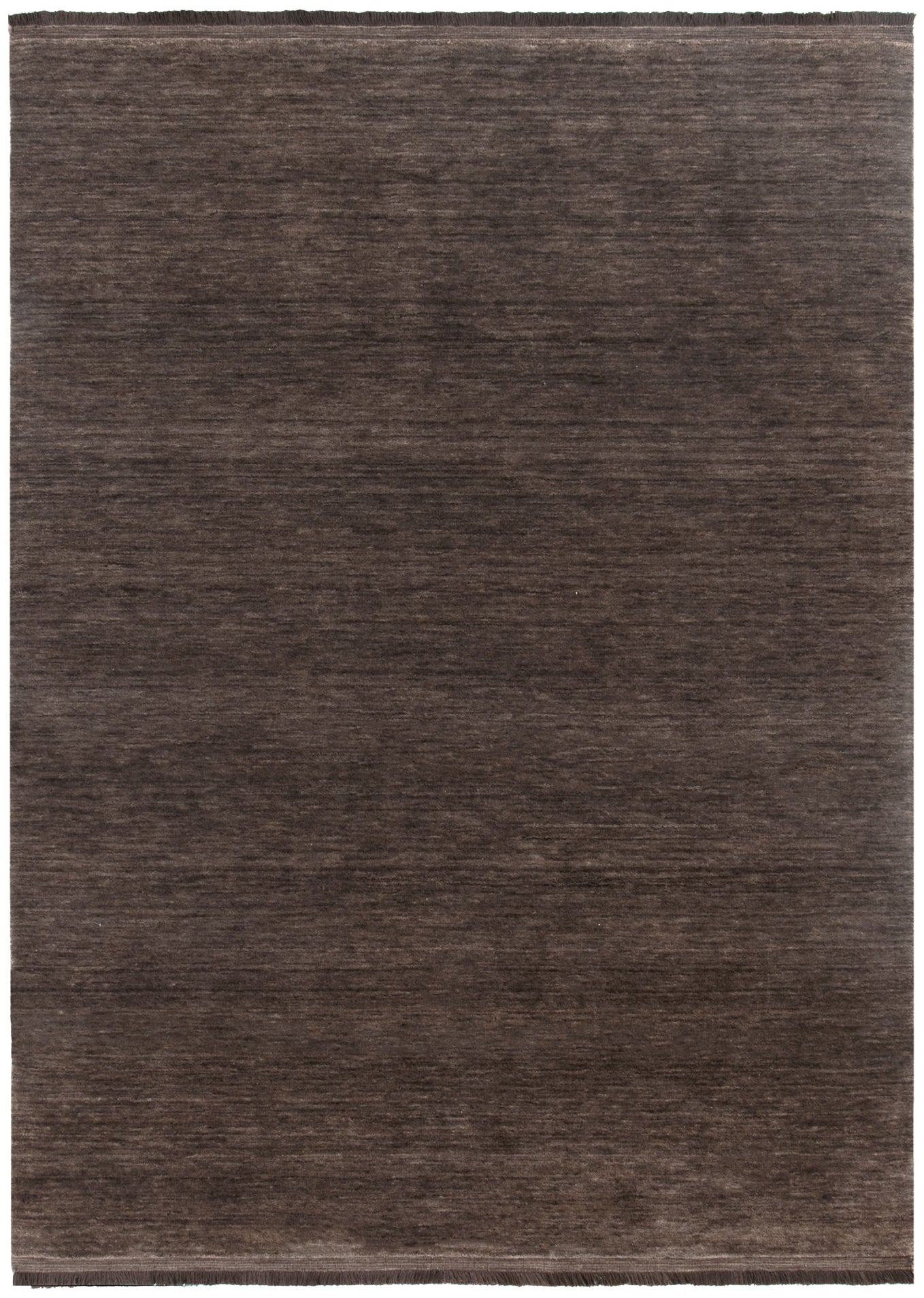 Charleston Hand - Knotted Wool Rug Brown - Floorsome - Area Rug - CHAR160BROW - Area Rug