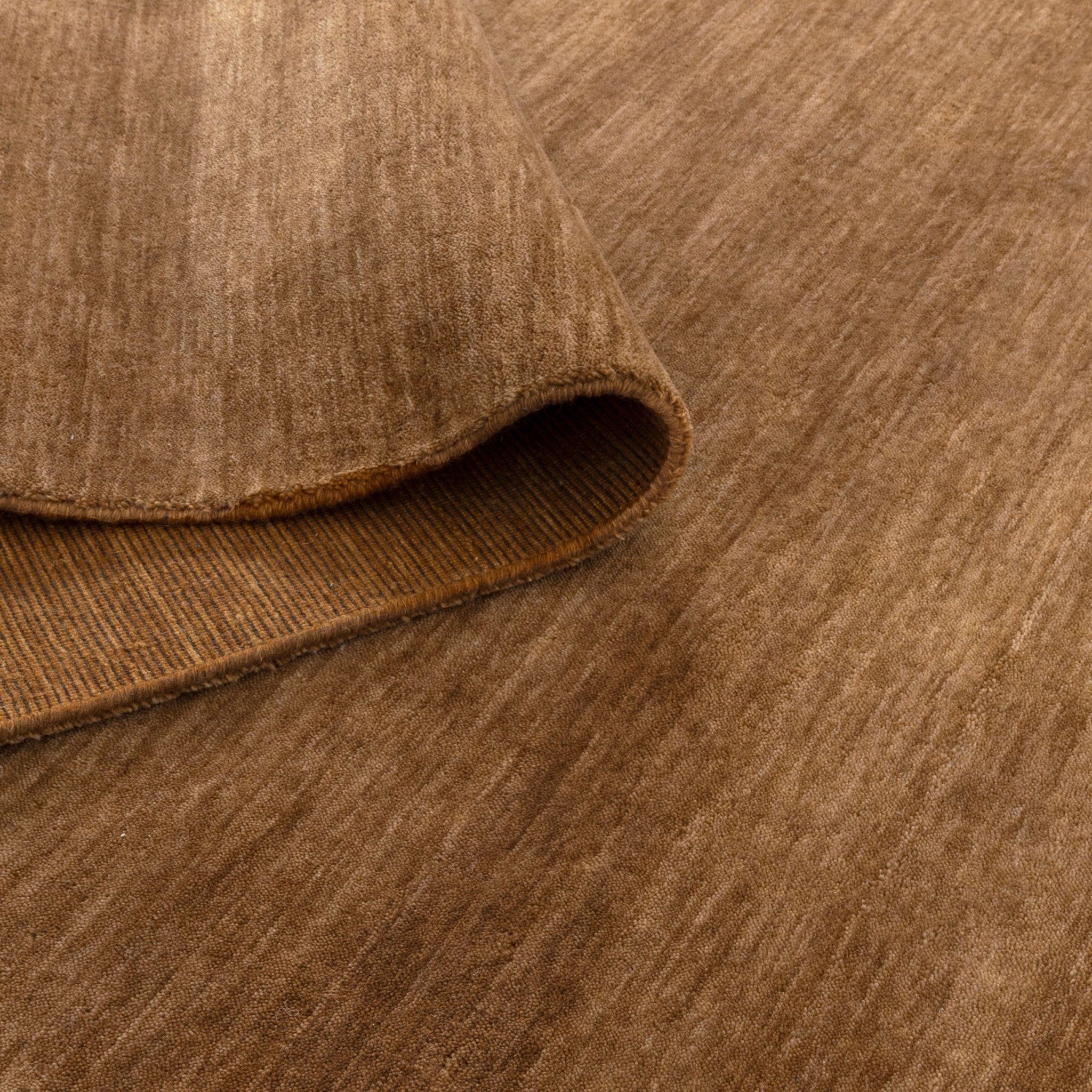 Charleston Hand - Knotted Wool Rug Butterscotch - Floorsome - Area Rug - CHAR160BSCO - Area Rug