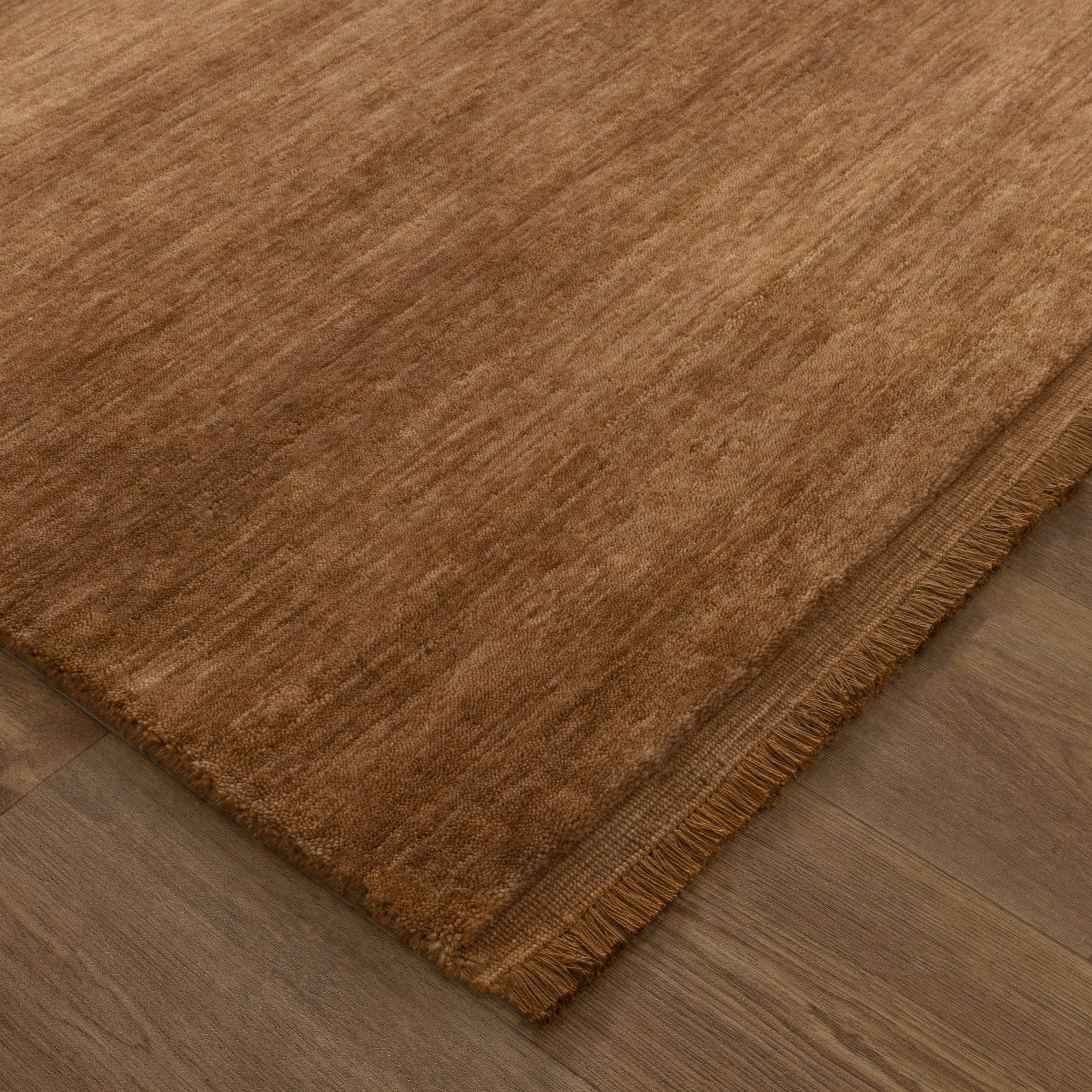 Charleston Hand - Knotted Wool Rug Butterscotch - Floorsome - Area Rug - CHAR160BSCO - Area Rug