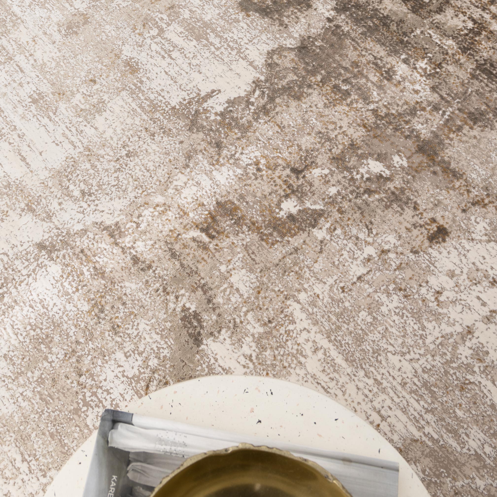 Chateau Abstract Beige Rug - Floorsome - Area Rug - CHAT160CH05 - Area Rug