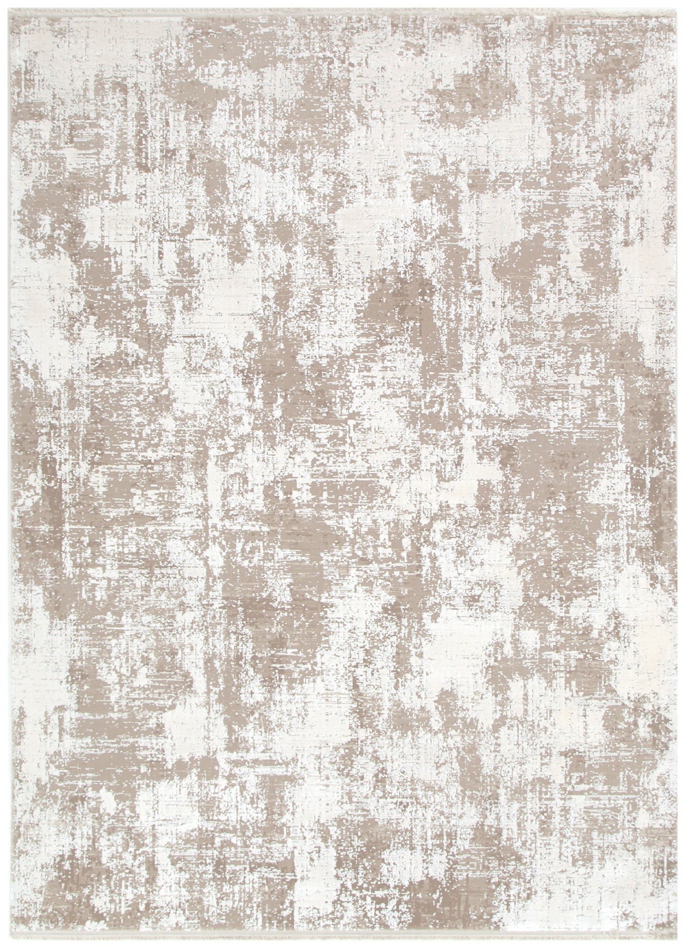 Chateau Distressed Beige and White Rug - Floorsome - Area Rug - CHAT160CH07 - Area Rug