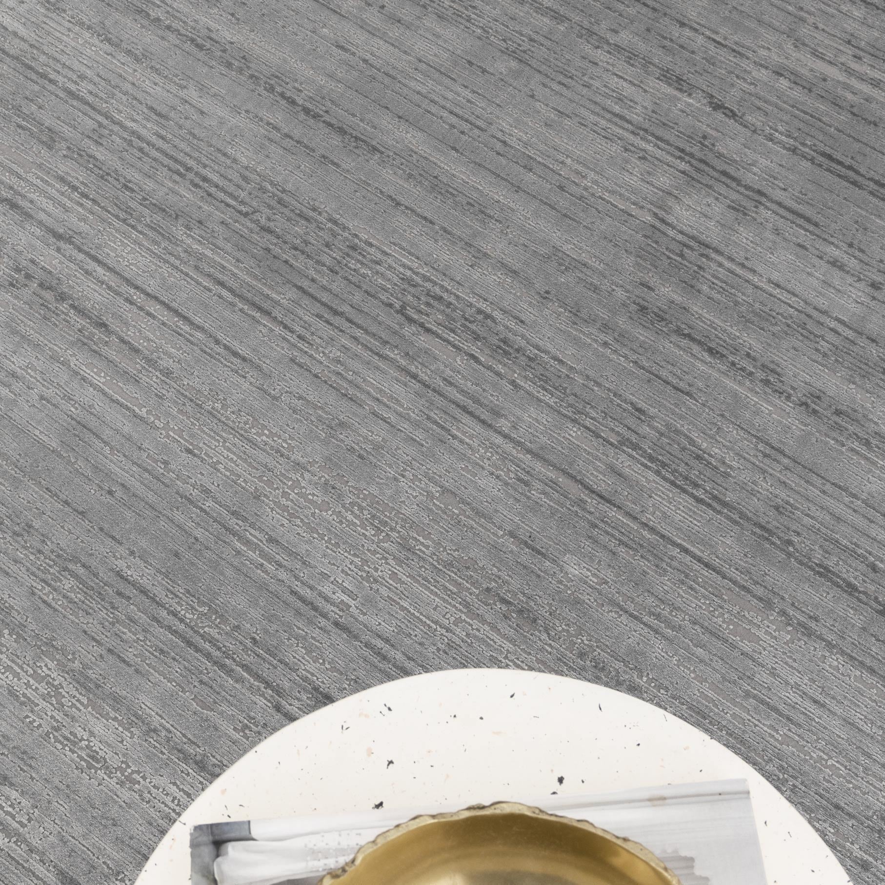 Chateau Distressed Grey Rug - Floorsome - Area Rug - CHAT160CH01 - Area Rug