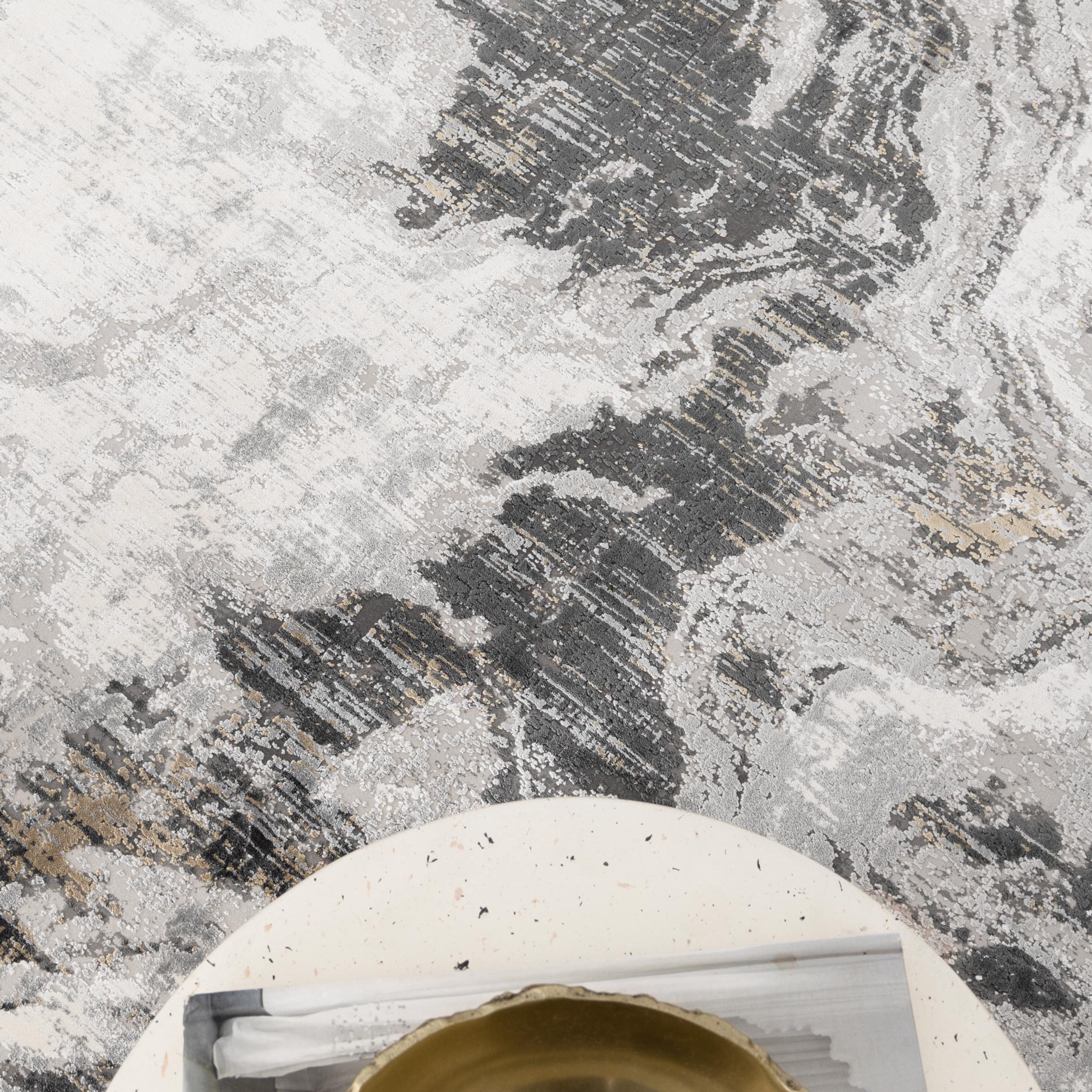 Chateau Marble Grey Rug - Floorsome - Area Rug - CHAT160CH04 - Area Rug