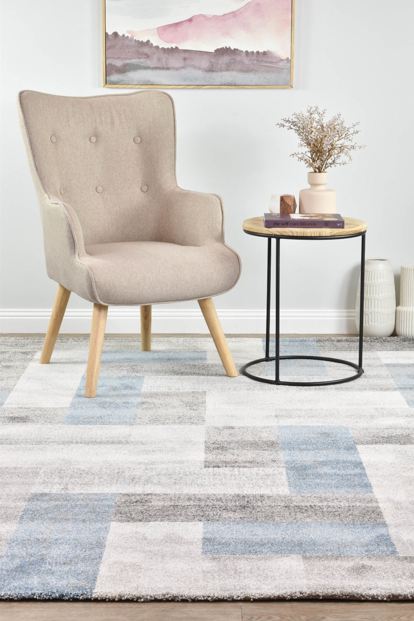 Chester Blue 34034 6151 - Floorsome - MODERN - AVENUE - 34034 - 6151 - 160X230 - MODERN