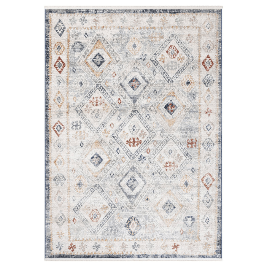 Chetak Multicolour Distressed Rug - Floorsome - Rugs