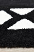 Chiapas Berber Black White Rug 63207 - 630 - Floorsome - MODERN - MAYA - 63207630 - 120x170 - MODERN