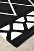 Chiapas Berber Black White Rug 63207 - 630 - Floorsome - MODERN - MAYA - 63207630 - 120x170 - MODERN