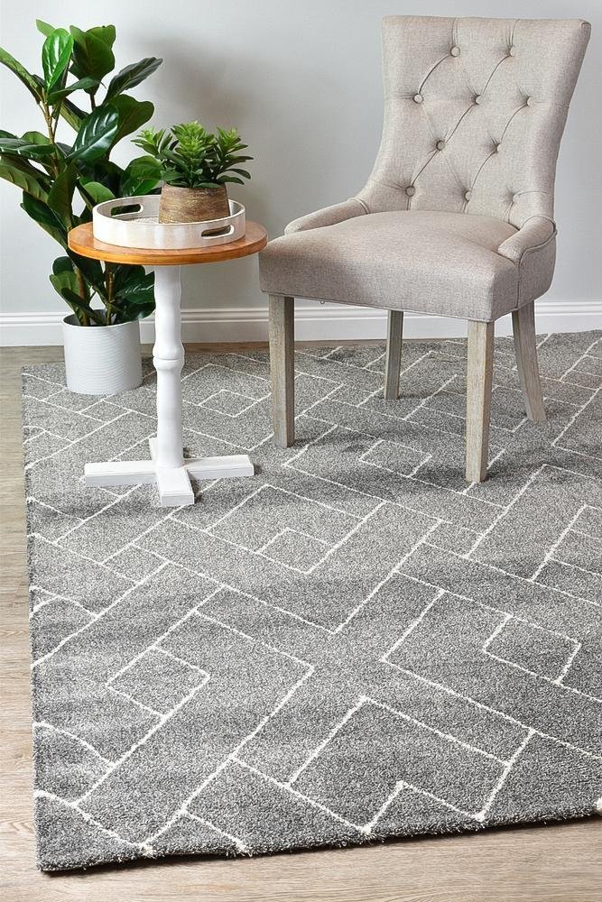 Chiapas Berber Charcoal Rug 63714 - 092 - Floorsome - MODERN - MAYA - 63714092 - 80x150 - MODERN