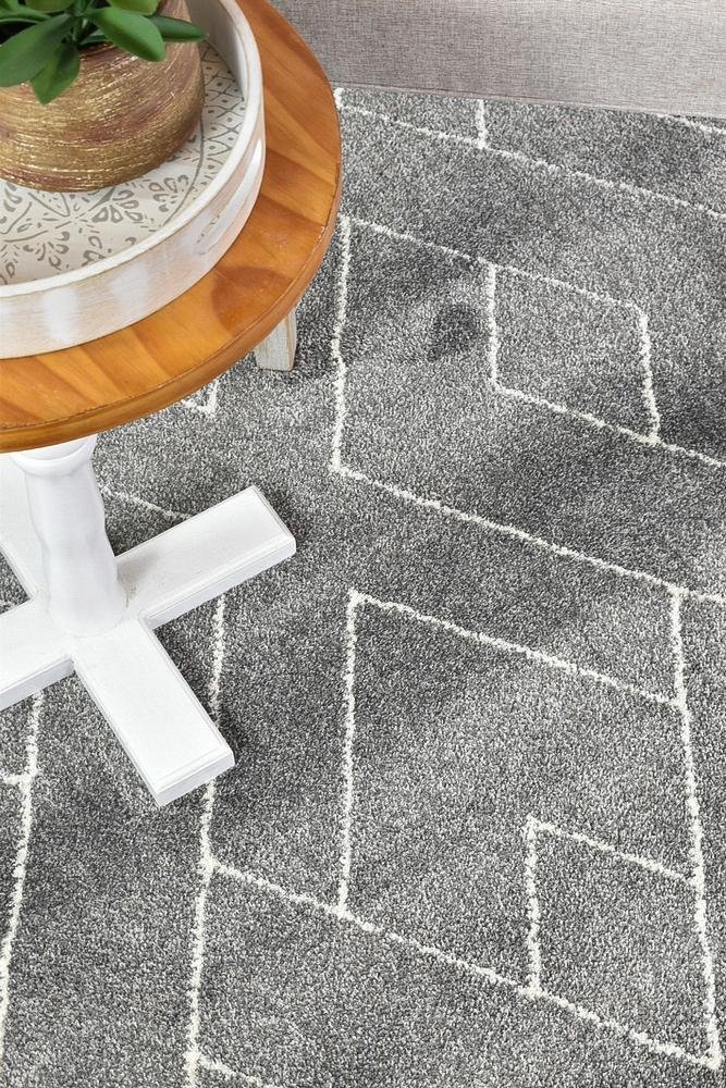 Chiapas Berber Charcoal Rug 63714 - 092 - Floorsome - MODERN - MAYA - 63714092 - 80x150 - MODERN