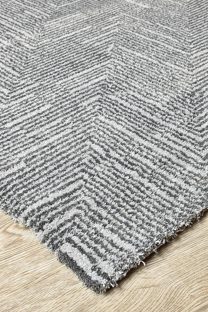 Chiapas Berber Grey Rug 63255 - 970 - Floorsome - MODERN - MAYA - 63255970 - 80x150 - MODERN