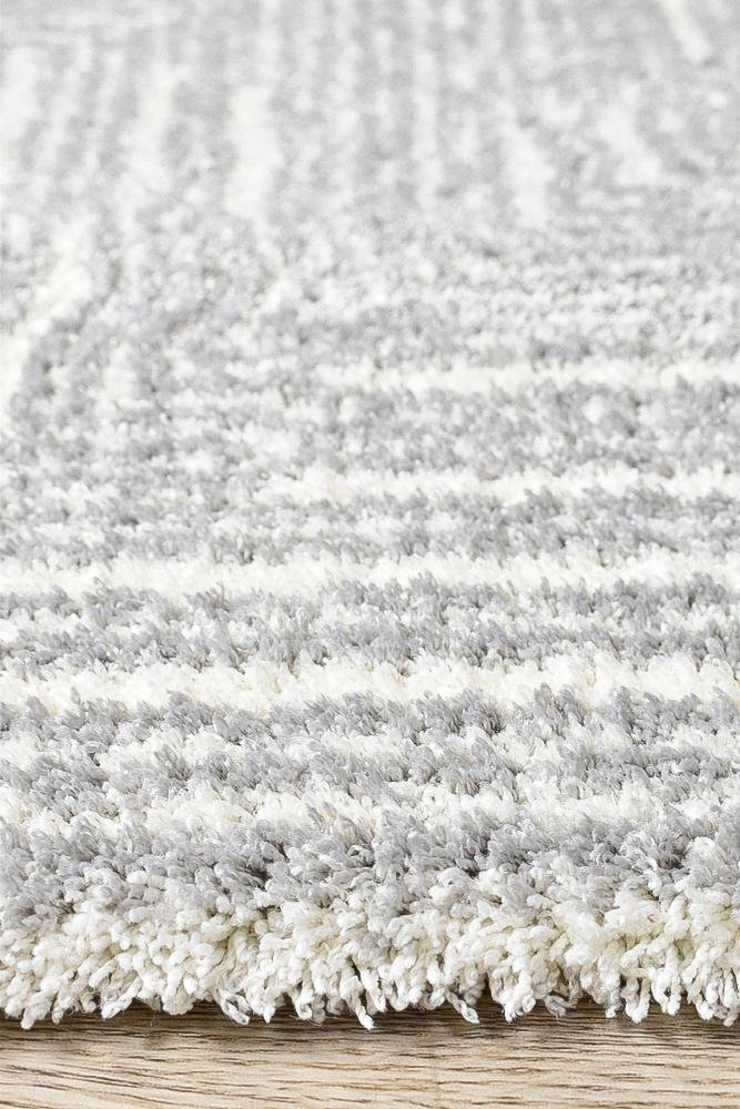 Chiapas Berber Silver Rug 63255 - 760 - Floorsome - MODERN - MAYA - 63255760 - 80x150 - MODERN