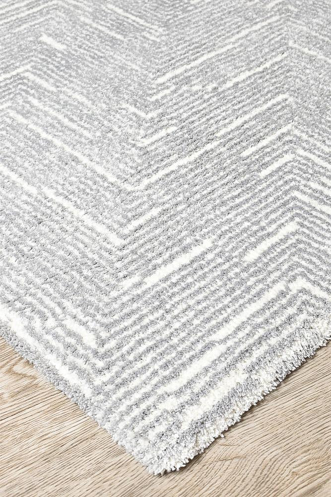 Chiapas Berber Silver Rug 63255 - 760 - Floorsome - MODERN - MAYA - 63255760 - 80x150 - MODERN
