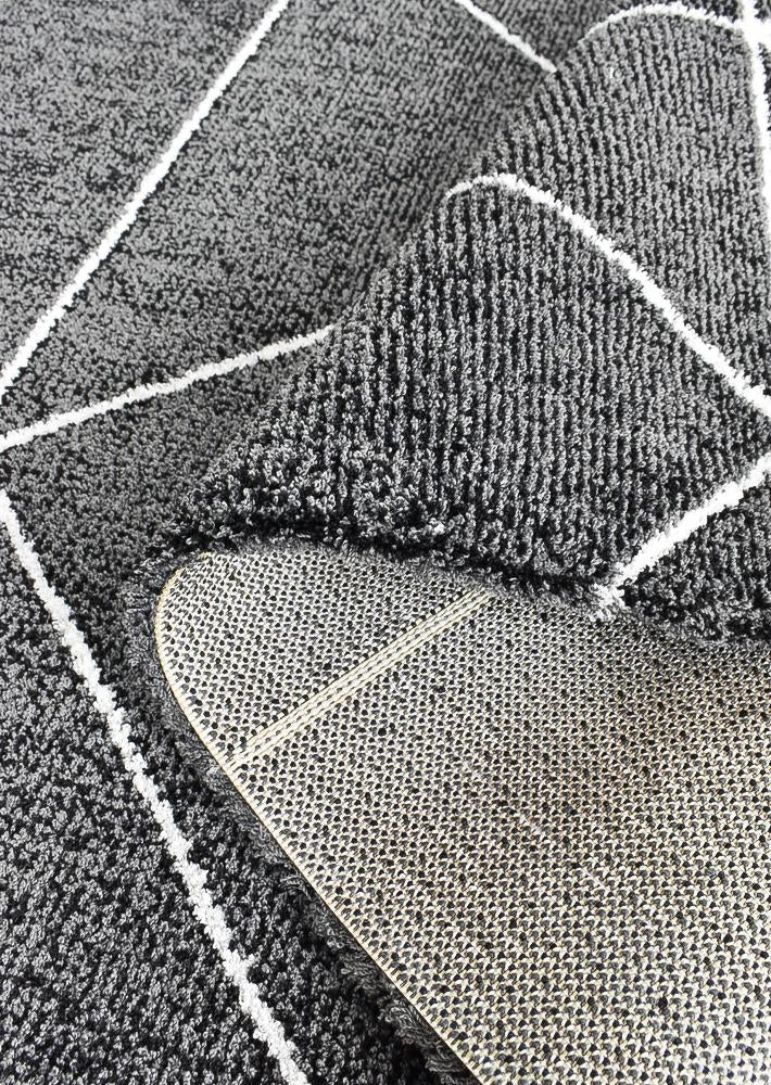 Chiapas Black Rug 63252 - 930 - Floorsome - MODERN - MAYA - 63252930 - 80x150 - MODERN
