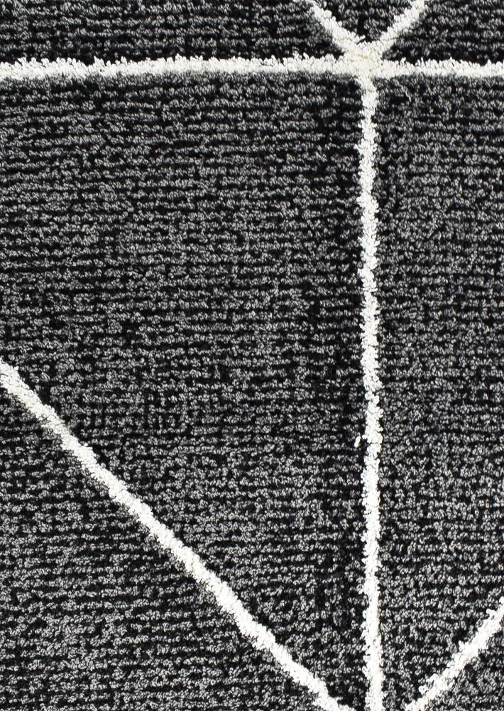 Chiapas Black Rug 63252 - 930 - Floorsome - MODERN - MAYA - 63252930 - 80x150 - MODERN