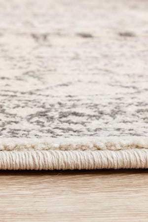 Chrome Addison Silver Round Rug - Floorsome - CHROME COLLECTION