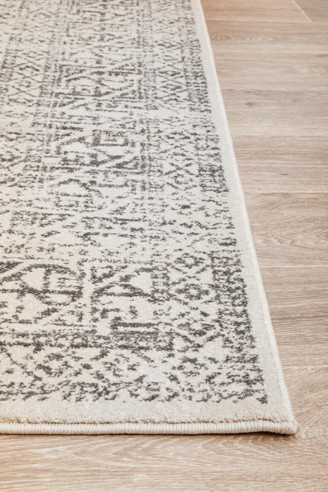 Chrome Addison Silver Rug - Floorsome - CHROME COLLECTION - CRO - ADD - SIL - 230X160 - CHROME COLLECTION