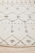 Chrome Elsa Silver Round Rug - Floorsome - CHROME COLLECTION - CRO - ELS - SIL - 150X150 - CHROME COLLECTION