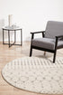 Chrome Elsa Silver Round Rug - Floorsome - CHROME COLLECTION - CRO - ELS - SIL - 150X150 - CHROME COLLECTION
