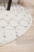Chrome Elsa Silver Round Rug - Floorsome - CHROME COLLECTION - CRO - ELS - SIL - 150X150 - CHROME COLLECTION