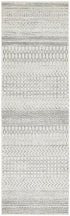 Chrome Harper Silver Rug - Floorsome - CHROME COLLECTION - CRO - HPR - SIL - 300X80 - CHROME COLLECTION