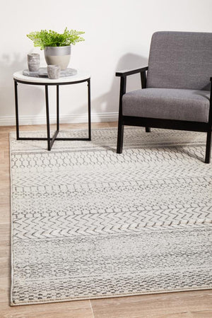 Chrome Harper Silver Rug - Floorsome - CHROME COLLECTION