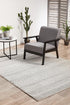 Chrome Harper Silver Rug - Floorsome - CHROME COLLECTION - CRO - HPR - SIL - 230X160 - CHROME COLLECTION