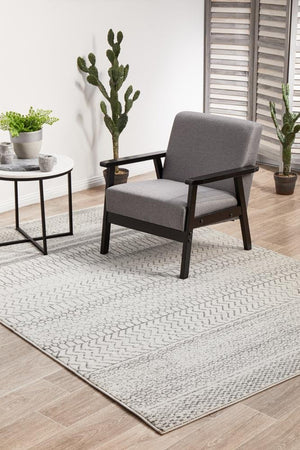 Chrome Harper Silver Rug - Floorsome - CHROME COLLECTION