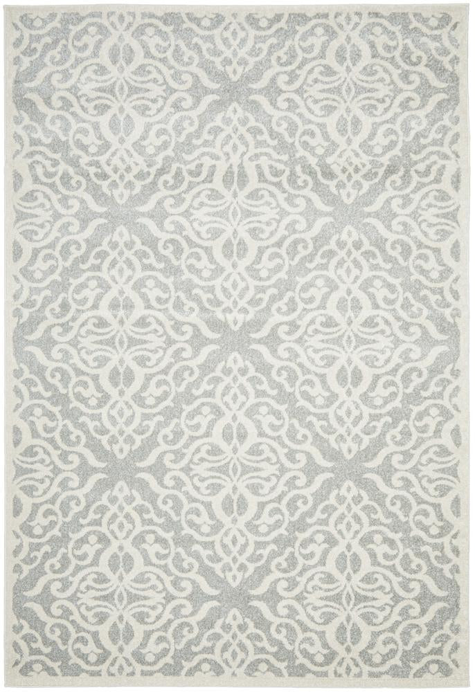 Chrome Lydia Silver Rug - Floorsome - CHROME COLLECTION - CRO - LYD - SIL - 230X160 - CHROME COLLECTION